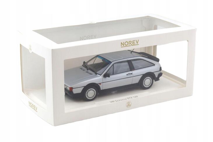 NOREV 1/18 - VW SCIROCCO GTX 16V - 1988 - FLASH SILVER