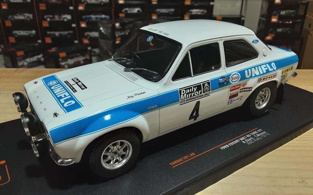 IXO - Ford Escort MK I RS 1600 - Safari Rallye 1973-1/18