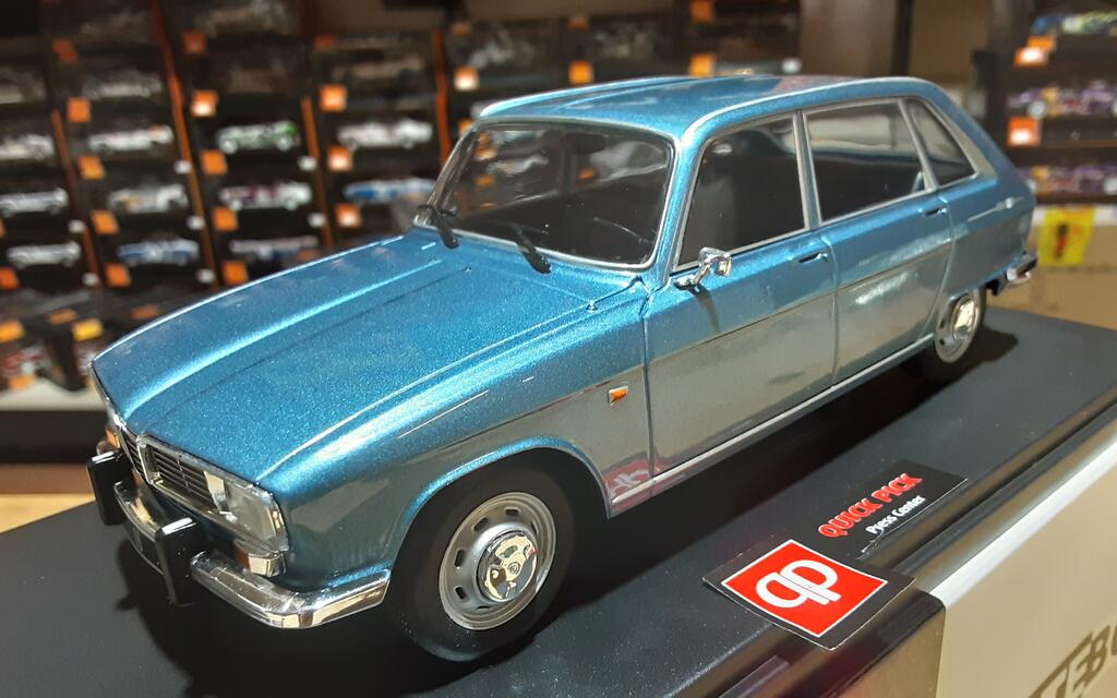 Coche A Escala 1:43 Renault 16 (1965) - Modelo Norev, Color Verde, En Caja Boutique