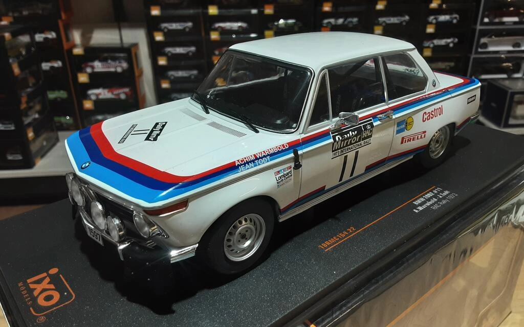 BMW 2002 #11 A.Warmbold RAC Rally 1973 1:18 Ixo 18RMC164 • Cena, Opinie • Samochody 16272016950