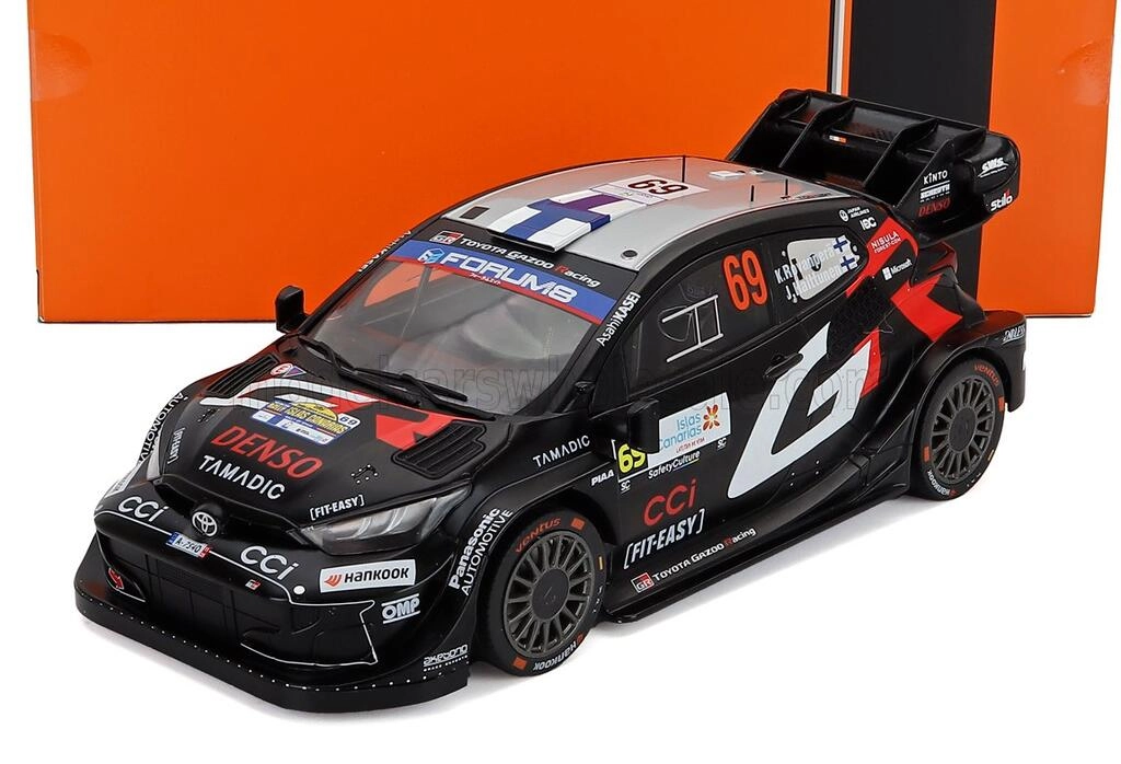 IXO 1/18 - TOYOTA YARIS RALLY 1 - Nº 69 WINNER RALLY ISLAS IXO 1/18 - TOYOTA YARIS RALLY 1 - Nº 69 WINNER RALLY ISLAS