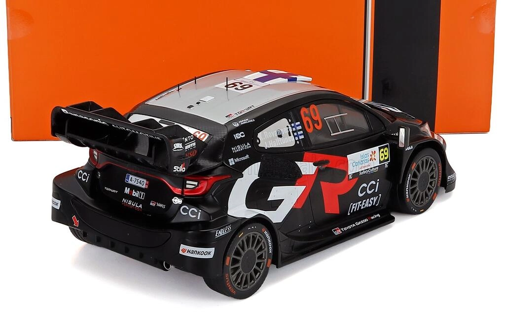 IXO 1/18 - TOYOTA YARIS RALLY 1 - Nº 69 WINNER RALLY ISLAS IXO 1/18 - TOYOTA YARIS RALLY 1 - Nº 69 WINNER RALLY ISLAS