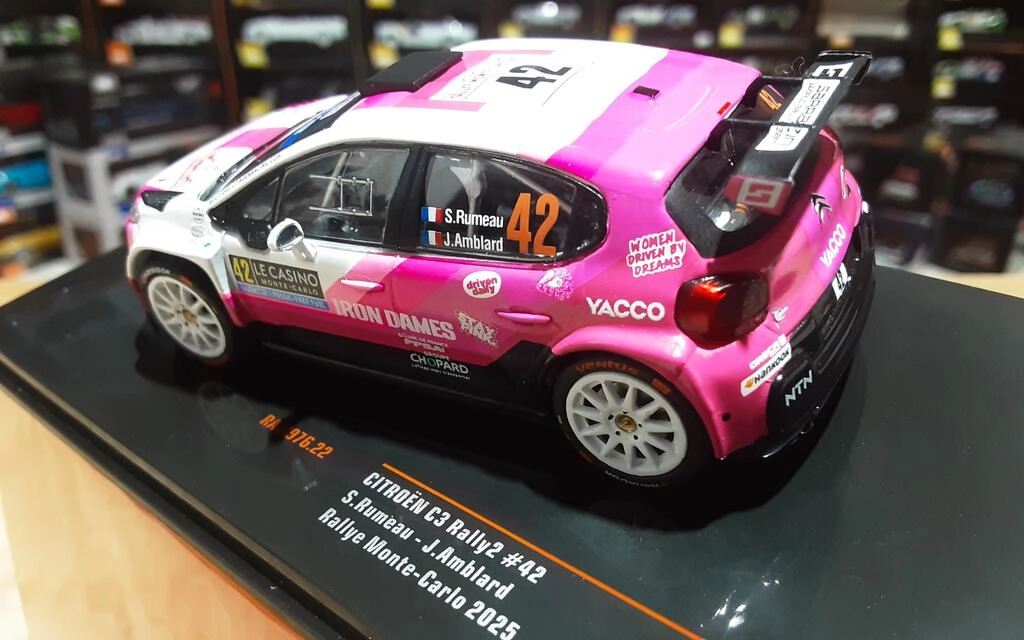 IXO 1/43 - CITROEN C3 RALLY2 - TEAM SARRAZIN MOTORSPORT IRON IXO 1/43 - CITROEN C3 RALLY2 - TEAM SARRAZIN MOTORSPORT IRON