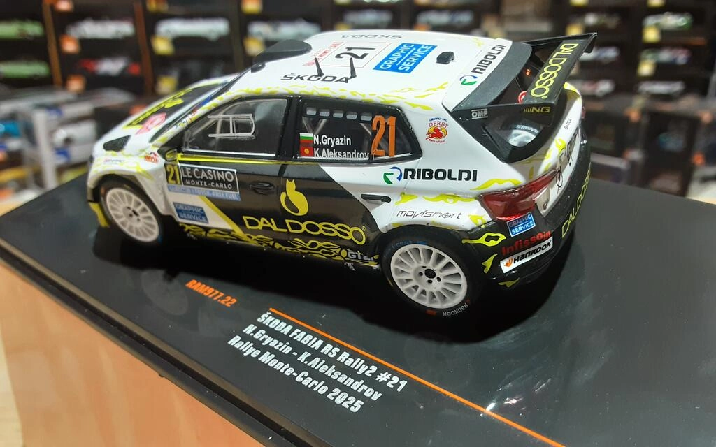 IXO 1/43 - SKODA FABIA RS RALLY2 - TEAM TOKSPORT WRT2 - Nº IXO 1/43 - SKODA FABIA RS RALLY2 - TEAM TOKSPORT WRT2 - Nº