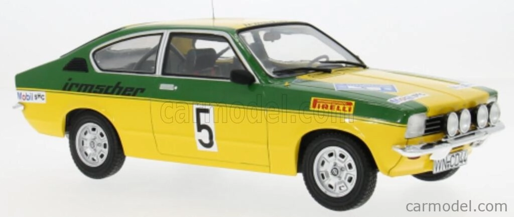 MCG 1/18 - OPEL KADETT C GT/E COUPE (night version) - Nº 5 R MCG 1/18 - OPEL KADETT C GT/E COUPE (night version) - Nº 5 R