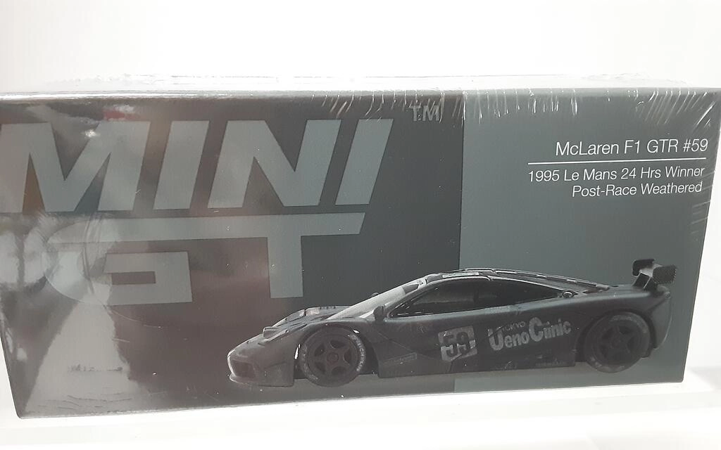MINI GT 1/64 - McLAREN F-1 GTR BMW S70/2 6.1L V12 - Nº 59 WI MINI GT 1/64 - McLAREN F-1 GTR BMW S70/2 6.1L V12 - Nº 59 WI