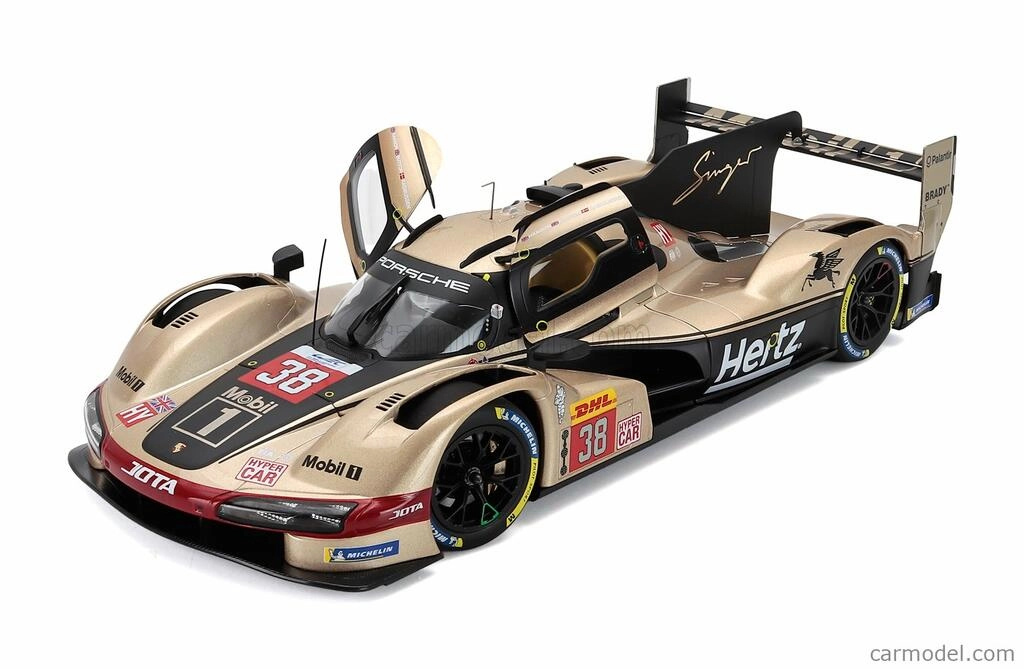 NOREV 1/18 - PORSCHE 963 9RD 4.6L TURBO V8 TEAM HERTZ JOTA NOREV 1/18 - PORSCHE 963 9RD 4.6L TURBO V8 TEAM HERTZ JOTA