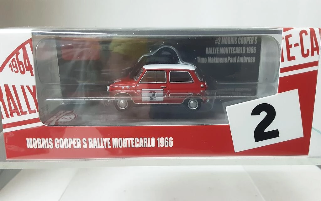 SPARK 1/64 - MINI COOPER S (night version) - Nº 2 WINNER RAL SPARK 1/64 - MINI COOPER S (night version) - Nº 2 WINNER RAL