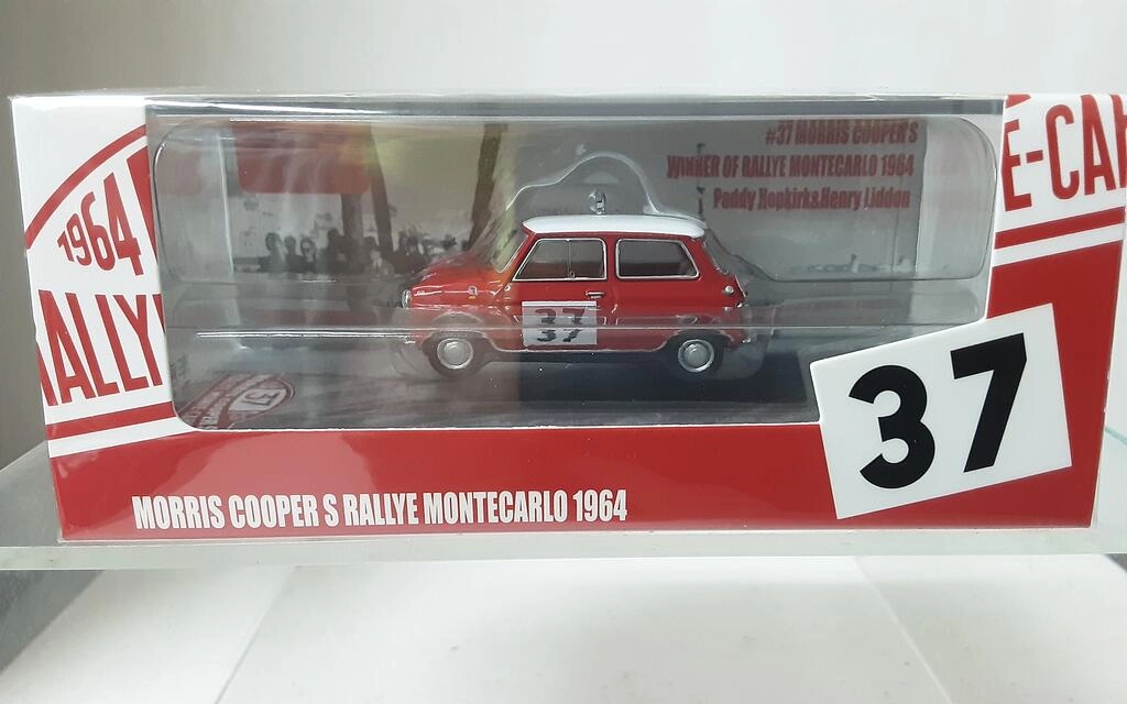 SPARK 1/64 - MINI COOPER S (night version) - Nº 37 WINNER RA SPARK 1/64 - MINI COOPER S (night version) - Nº 37 WINNER RA