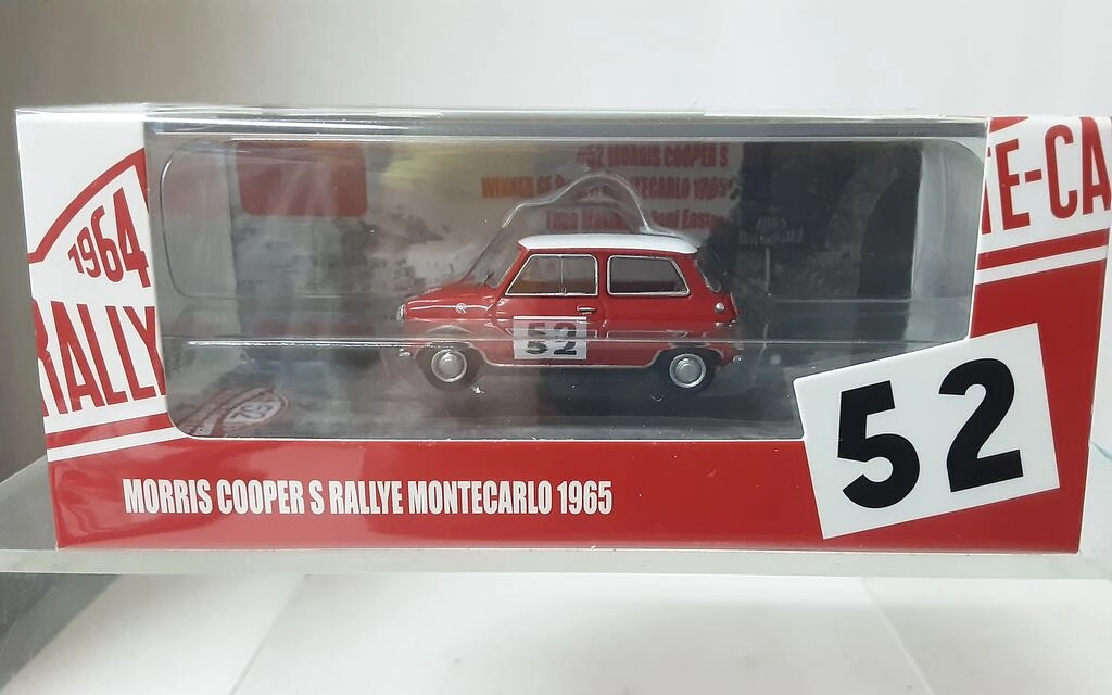 SPARK 1/64 - MINI COOPER S (night version) - Nº 52 WINNER RA SPARK 1/64 - MINI COOPER S (night version) - Nº 52 WINNER RA