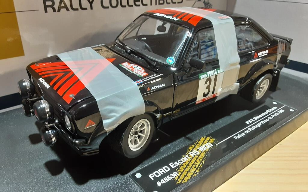 SUN STAR 1/18 - FORD ESCORT RS 1800 - Nº 31 RALLY DE PORTUGA SUN STAR 1/18 - FORD ESCORT RS 1800 - Nº 31 RALLY DE PORTUGA