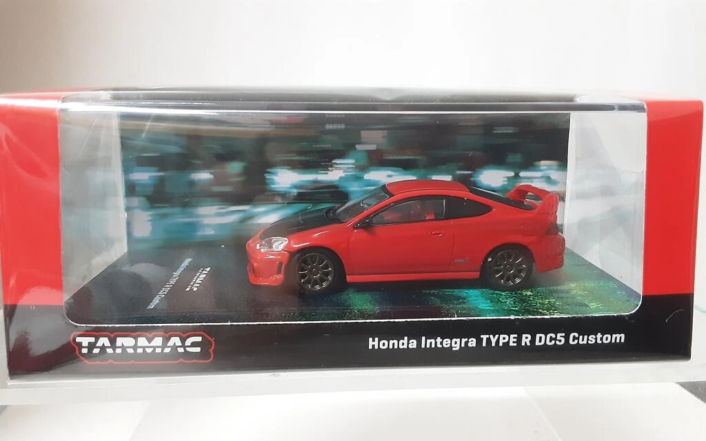 TARMAC 1/64 - HONDA INTEGRA TYPE R DC5 CUSTOM - RED