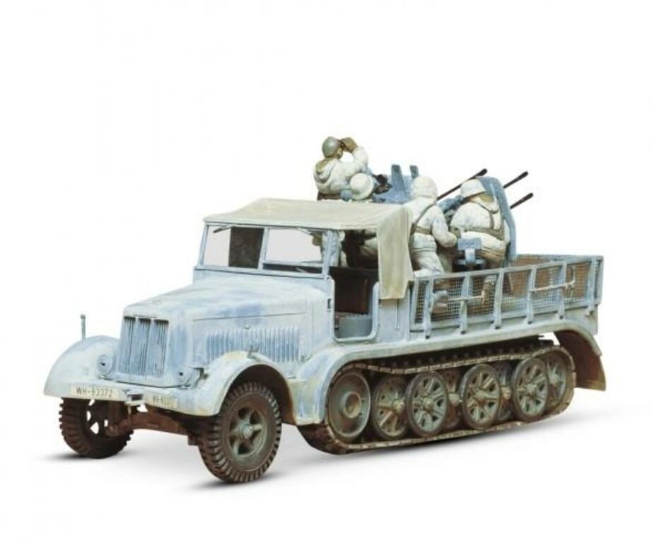 TAMIYA 1:35 GER HALFTR W/4-BAR AA GUN TAMIYA 1:35 GER HALFTR W/4-BAR AA GUN