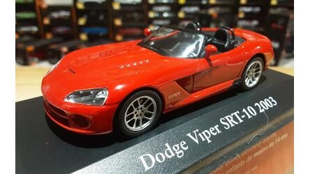 ATLAS 1/43 - DODGE VIPER SRT  RED - 2003