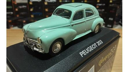 ATLAS 1/43 -  PEUGEOT 203 GREEN 