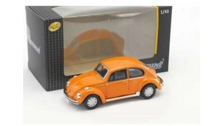 CARARAMA - VOLKSWAGEN BEETLE ORANGE - 1/43