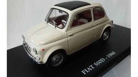 ALTAYA 1/24 - FIAT 500 D - 1960 - BEIGE