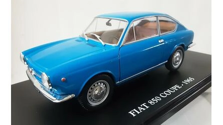 ALTAYA 1/24 - FIAT 850 COUPE - 1965 - LIGHT BLUE