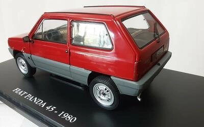 ALTAYA 1/24 - FIAT PANDA 45 - 1980 - RED / GREY