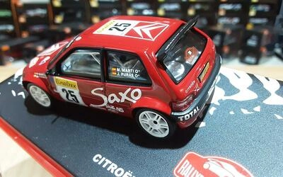 ALTAYA 1/43 - CITROEN SAXO KIT CAR - Nº  25  RALLY MONTE CAR