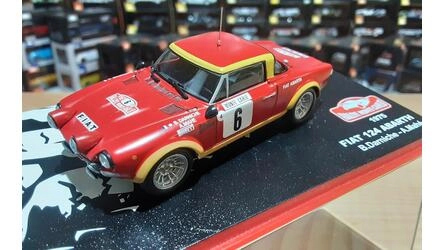 ALTAYA 1/43 - FIAT 124 ABARTH - Nº 6 - RALLY MONTE CARLO 197