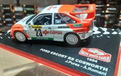 ALTAYA 1/43 - FORD ESCORT RS COSWORTH - Nº 23 RALLY MONTE CA