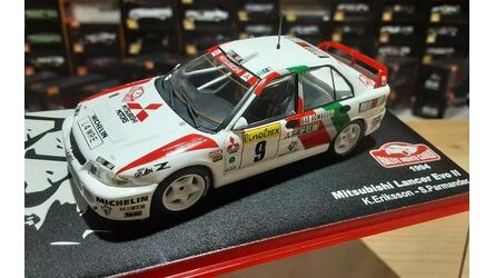 ALTAYA 1/43 - MITSUBISHI LANCER EVO II - Nº 9  RALLY MONTE C
