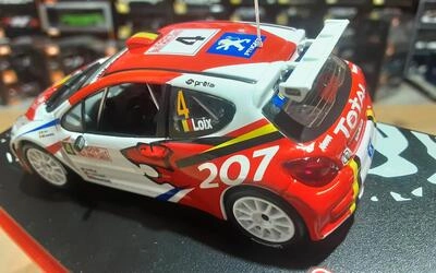 ALTAYA 1/43 - PEUGEOT 207 S2000 - Nº 4  RALLY MONTE CARLO 20