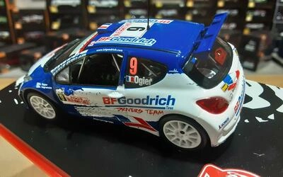 ALTAYA 1/43 - PEUGEOT 207 S2000 - Nº 9  RALLY MONTE CARLO 20