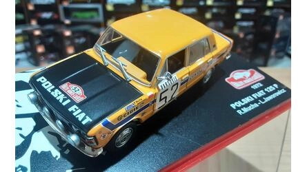 ALTAYA 1/43 - POLSKI FIAT 125 P - Nº 52  RALLY MONTE CARLO 1