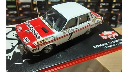 ALTAYA 1/43 - RENAULT 12 GORDINI - Nº 7 RALLY MONTE CARLO 19
