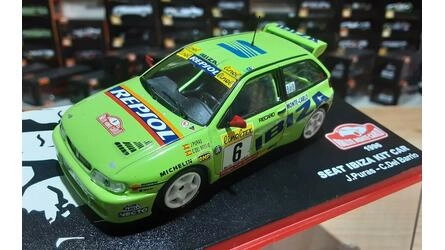 ALTAYA 1/43 - SEAT IBIZA KIT CAR - Nº 6  RALLY MONTE CARLO 1