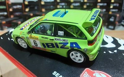 ALTAYA 1/43 - SEAT IBIZA KIT CAR - Nº 6  RALLY MONTE CARLO 1