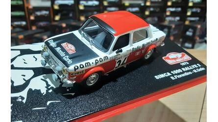 ALTAYA 1/43 - SIMCA 1000 RALLYE 2 - Nº 34  RALLY MONTE CARLO