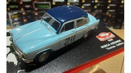 ALTAYA 1/43 - SIMCA ARONDE - Nº 211  RALLY MONTE CARLO 1959