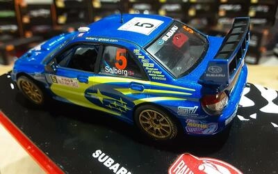 ALTAYA 1/43 - SUBARU IMPREZA WRC - Nº 5  RALLY MONTE CARLO 2