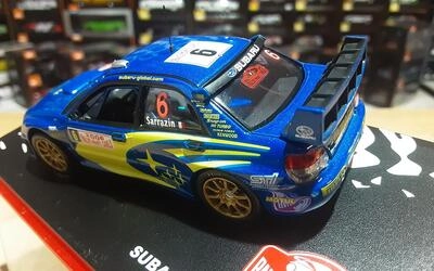 ALTAYA 1/43 - SUBARU IMPREZA WRC - Nº 6  RALLY MONTE CARLO 2