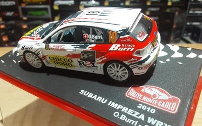 ALTAYA 1/43 - SUBARU IMPREZA WRX - Nº 18 RALLY MONTE CARLO 2