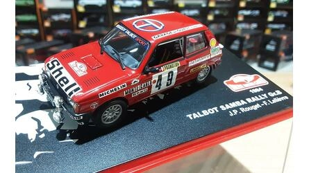 ALTAYA 1/43 - TALBOT SAMBA RALLY GR.B - Nº 49  RALLY MONTE C
