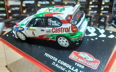 ALTAYA 1/43 - TOYOTA COROLLA WRC - Nº 4 RALLY MONTE CARLO 19