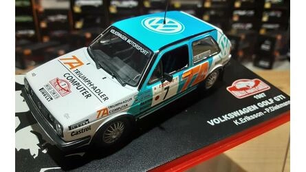 ALTAYA 1/43 - VW GOLF GTI - Nº  7  RALLY MONTE CARLO 1987