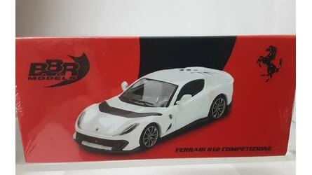 BBR 1/64 - FERRARI 812 COMPETIZIONE - BIANCO AVUS - 2024