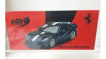 BBR 1/64 - FERRARI 812 COMPETIZIONE - BLUE TOUR DE FRANCE - 