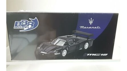 BBR 1/64 - MASERATI MC12 COMPETIZIONE TEST FIORANO - BLACK.-