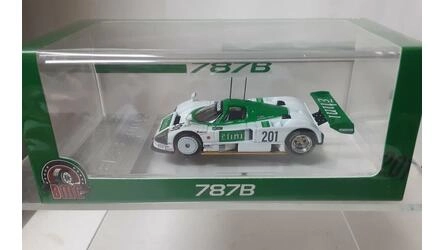 BMC 1/64 - MAZDA 787B EFINI - Nº 201 JSPC 1991 - WHITE / GRE