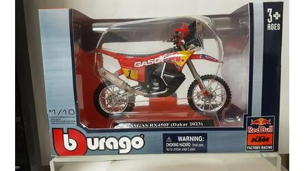 BURAGO 1/18 - GASGAS RX 450 F - RALLY DAKAR 2023