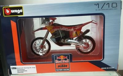 BURAGO 1/18 - GASGAS RX 450 F - RALLY DAKAR 2023