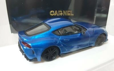 CARNEL 1/64 - TOYOTA SUPRA RZ - HORIZON BLUE EDITION - HORIZ