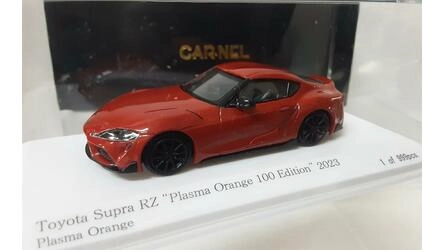 CARNEL 1/64 - TOYOTA SUPRA RZ - PLASMA ORANGE 100 EDITION - 