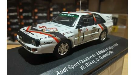 CMR  1/43 - AUDI SPORT QUATTRO - Nº 1 STADTE RALLY 1984